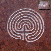 graniet, labyrint, relief